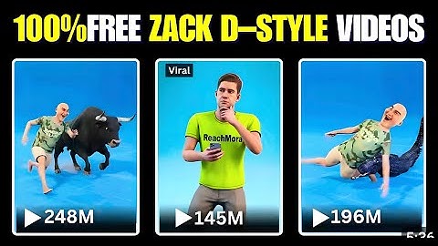 How I Made Zack D–Style AI Shorts for FREE Full Tutorial