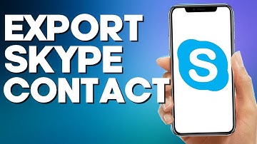 How to Export Skype Contact on Skype Mobile