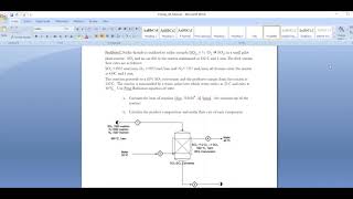 HYSYS/UNISIM Case Study: SO2_SO3 Oxidation Reactor