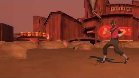 TF2 Scout - Walk Cycle