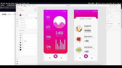 SwiftUI Calory Data App (Custom TabBar with animation) - 1