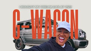 I Just Bought My DREAM Car at 25!!! 🚗💨 | Matte Black G-Wagon Reveal