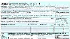 How to fill out the new IRS Form 1040 for 2018 with the new tax law 