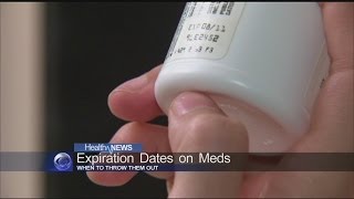 Expiration dates for medicine