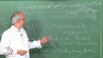 Mod-01 Lec-24B Rayleigh-Benard convection: Linear stability analysis part 2