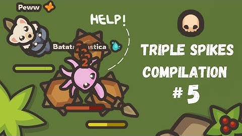 Triple Spikes Compilation #5 -  Taming.io