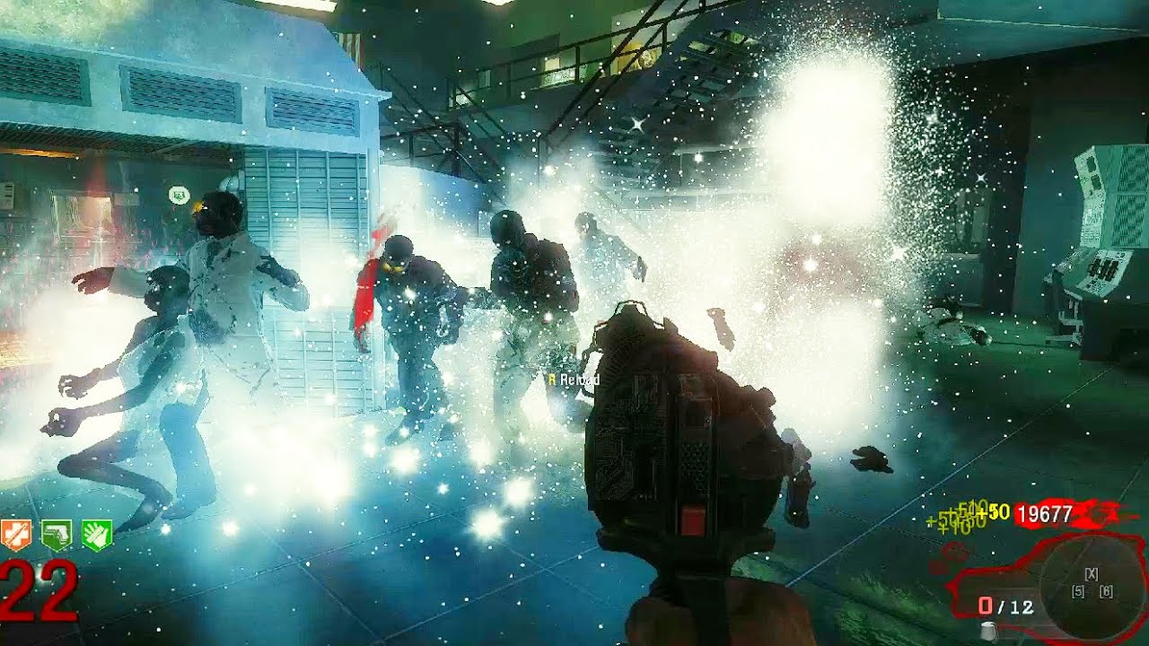 BLACK OPS ZOMBIES: FIVE - Winter's Howl SPEED RUN ! (NO COMMENTARY)