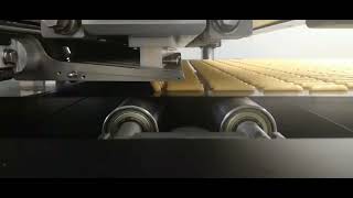 Sinobake Extruder Cutter Cookies Machine Cookies Production Line Convection Tunnel Oven