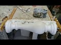 طريقة تنفيذ برمق جبس جديد .. How to implement gypsum balustrade columns