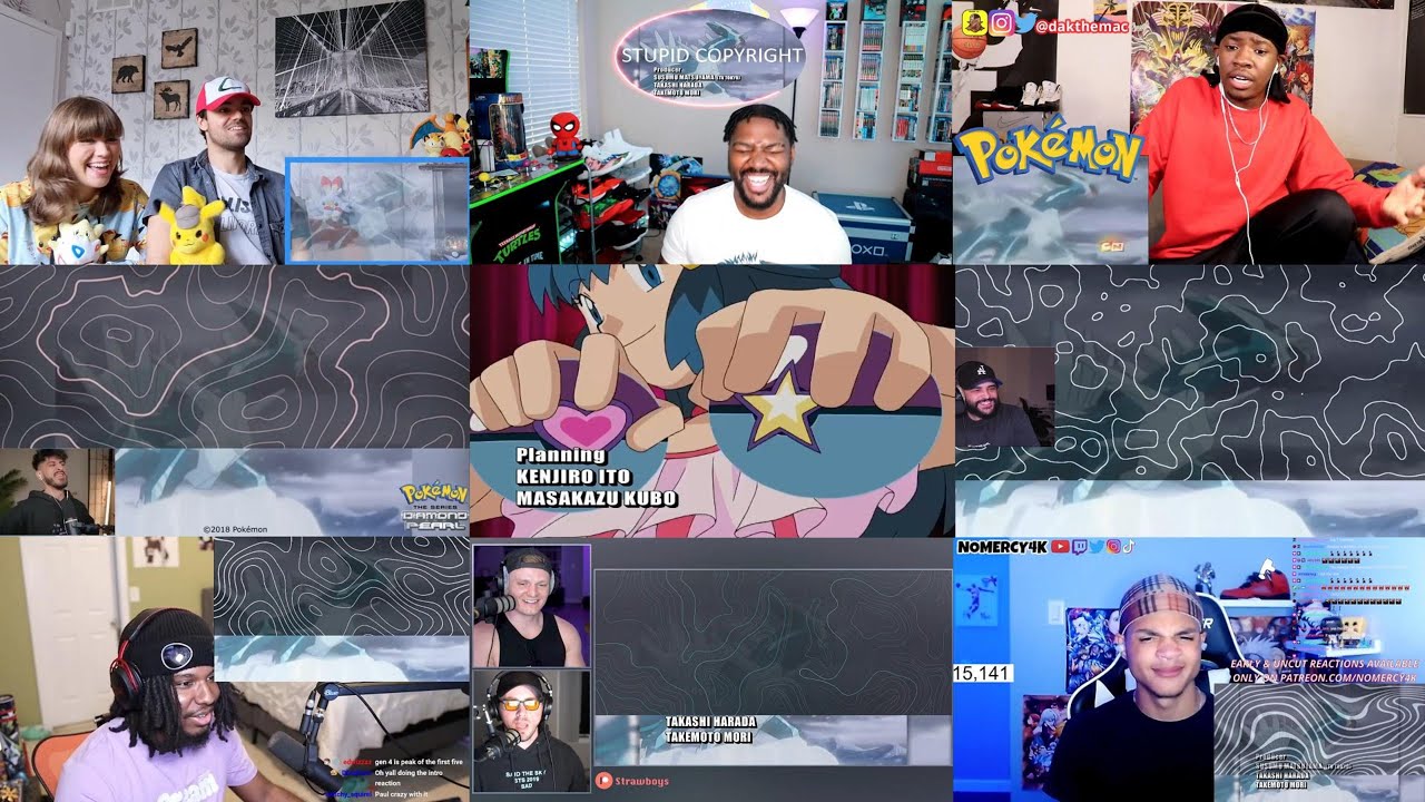 🎶 Pokémon Opening 10 Reaction Mashup – Diamond & Pearl Nostalgia Hits HARD! 💎🔥