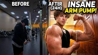 Sam Sulek Arm Day Destroyed Me | Massive Pump