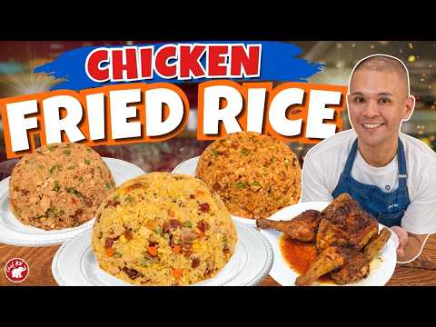 LEFTOVER CHICKEN FRIED RICE 3 WAYS!
