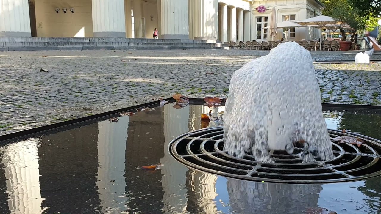 Elisenbrunnen in Aachen (24.08.2021) - Videos
