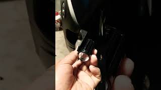 praktis tanpa breket lampu D2 laser di n max new#lampu #youtubeshorts