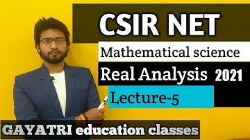 Bounded &Unbounded set for CSIR NET 2021|Real Analysis Lec.-5  by Rohit sir #GAYATRIeducationclasses
