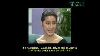Michelle Yeoh Interview In 1984 On Hong Kong Television English Subtitled