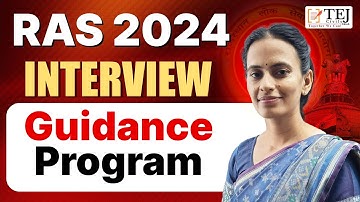 RAS 2024 | Interview Guidance Program | @TEJ_Civils_EdTech