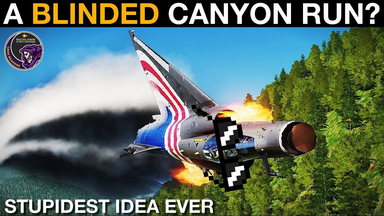Zero Visibility Ultimate Skill Canyon Run?! | DCS