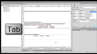 How to Format Table of Content in Adobe FrameMaker