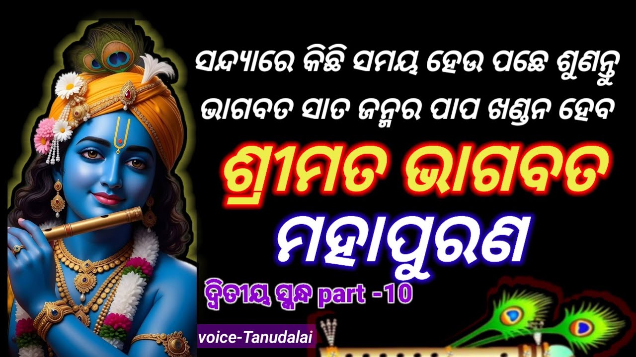 Bhagabata mahapurana ditiya saknda | part -10(ଭାଗବତ ମହାପୁରଣ ଦ୍ବିତୀୟ ସ୍କନ୍ଧ ଦଶମ ଅଧ୍ୟାୟ