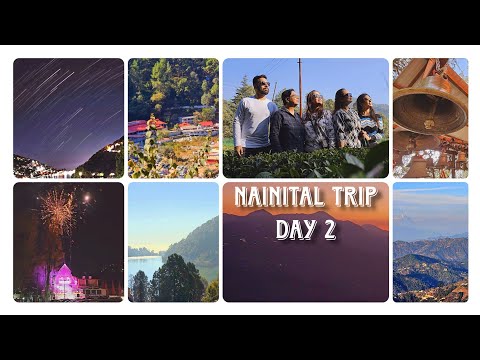 Road Trip Day 2 : Nainital, Tea Garden, Lush Green Mountains ⛰️ & Glimpse Of Snow Capped Himalayas 🏔