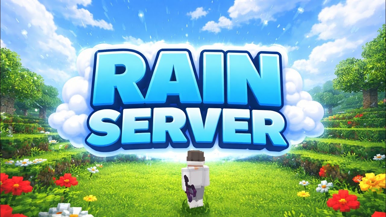 24/7 public RAIN SERVER in minecraft with you 😎😎😎 - YouTube