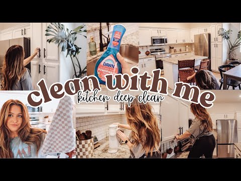 NEW😍 DEEP CLEAN WITH ME/DECORATING PREP/KITCHEN CLEANING MOTIVATION