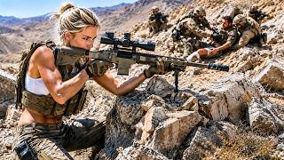 The SEALs Were Trapped With No Escape — Until a Lone Woman Sniper Appeared on the Ridge