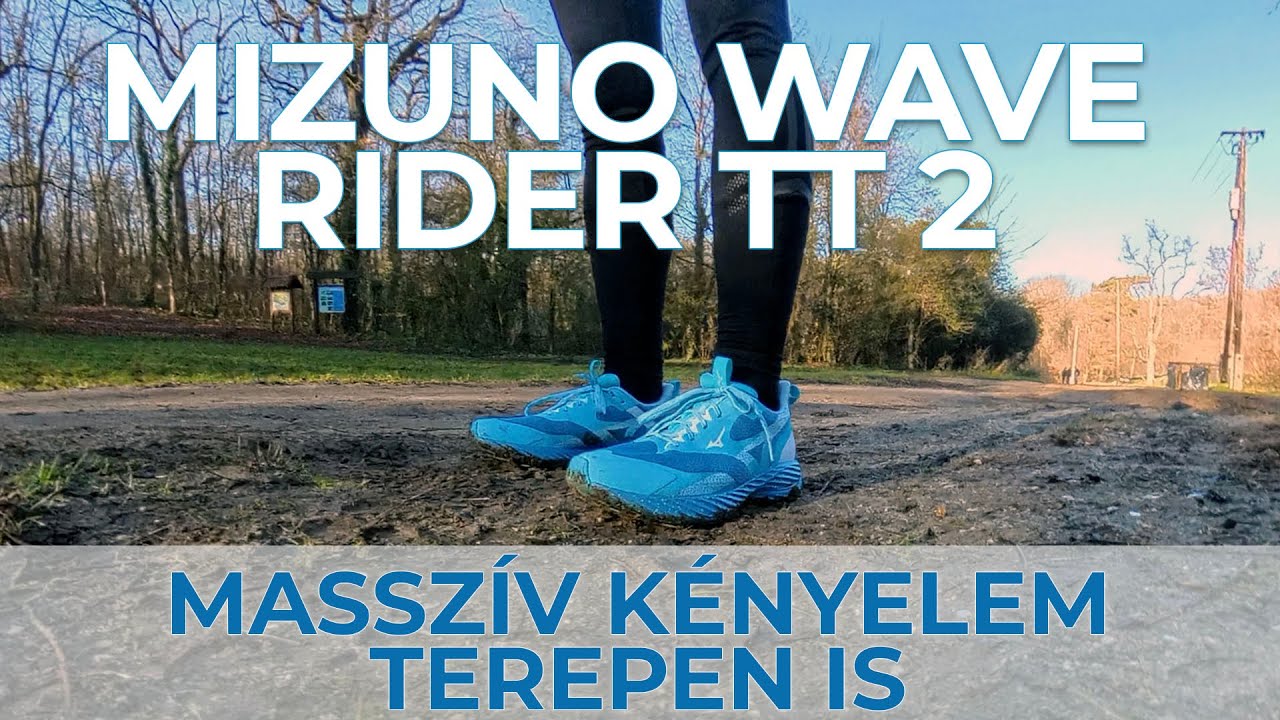 video Mizuno Wave Rider TT 2 terepfutó cipő