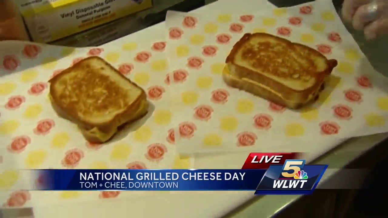 Wednesday is National Grilled Cheese Day
