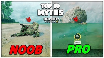 TOP 10 MYTHBUSTERS IN COD MOBILE | CODM Tips & Tricks | PART 36