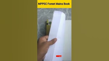 💥📚 MPPSC Mains forest Book 2022 #viralshorts #trendingvideo2022 #mppscacfbook2022 #mppscbook #mppsc