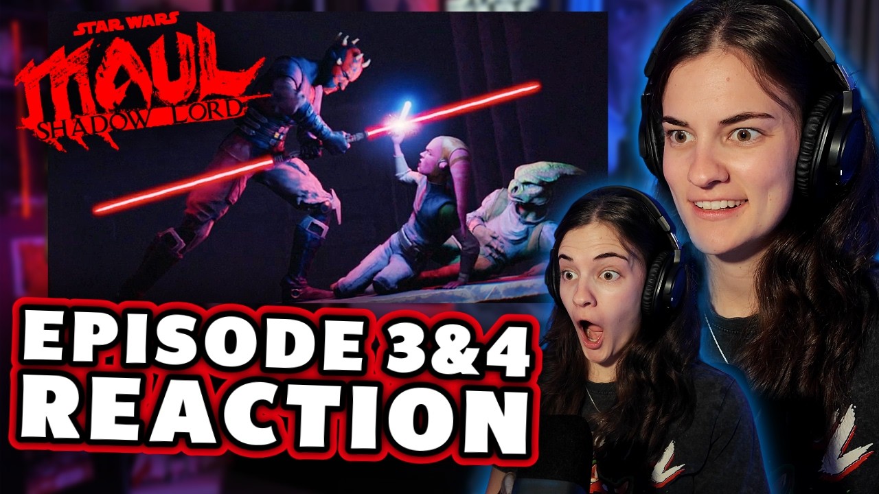 Star Wars Maul Shadow Lord Episodes 3 & 4 REACTION