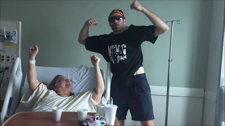 KING ALLENTOWN visits ailing KINGAMANIAC Sandra Yo...