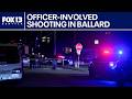 Officer injured, suspect critically wounded in Ballard shooting | FOX 13 Seattle