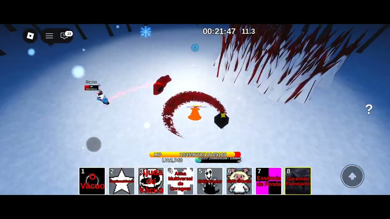 Horror Sans ( unwavering soul 11.3)