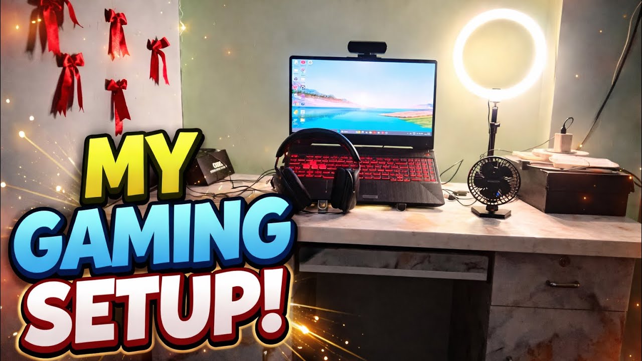 Gaming Setup Tour 2026 | Budget Gamer Setup 🔥 - YouTube