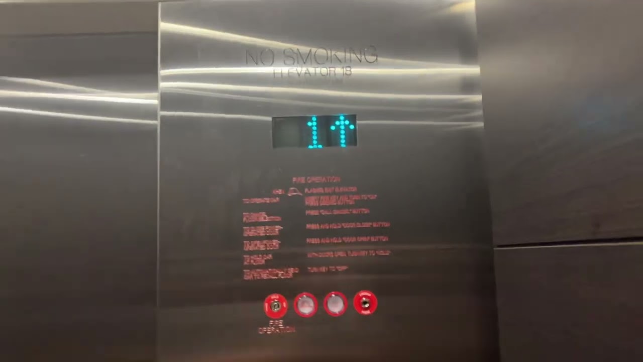 Timelapse of Montgomery Fitness Center Elevator at Philadelphia Marriott Downtown - Philadelphia PA