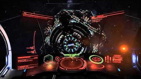 Elite Dangerous - Simple landing during smuggling ("avoid" scan)