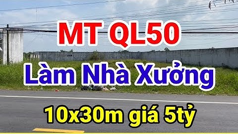 (ĐÃ BÁN)ĐẤT ĐẦU TƯ - XÂY XƯỞNG, Ấp Long ỹ, Xã Mỹ Lệ, Cần Đước, Long An | BĐS Khởi Thịnh