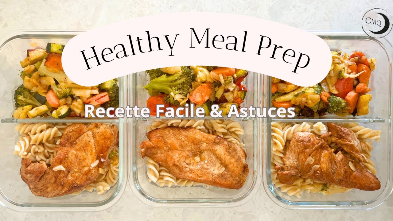 -5 kg avec le Rééquilibrage alimentaire: on cuisine un Meal prep 5 repas + Astuces 0 frustrations