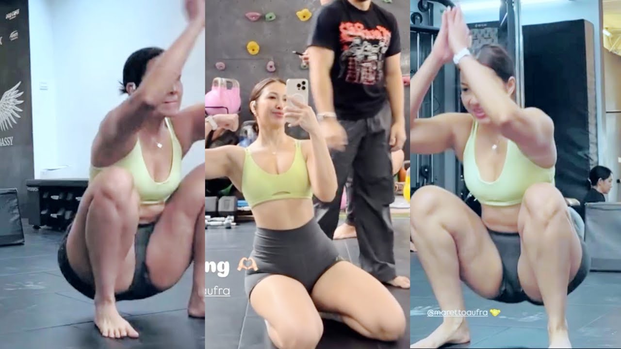 Andrea dian olahraga loncat loncat dan lari lari 