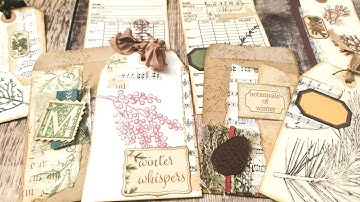 Simple fun stamped tags - #roxysweeklychallenge - Week 45