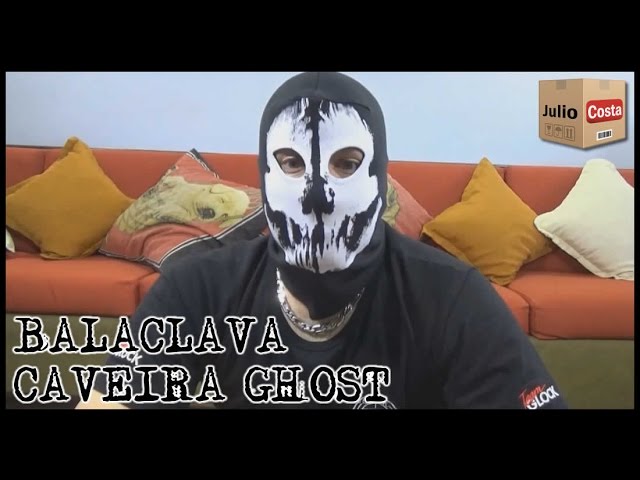 Máscara Ghost Call Of Duty Mw2 Caveira Com Touca Balaclava