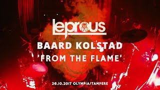 Baard Kolstad (Leprous) Drumcam &#39;From The Flame&#39; / Tampere 26.10.2017