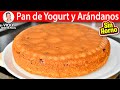 PAN DE YOGURT Y ARANDANOS SIN HORNO | Vicky Receta Facil