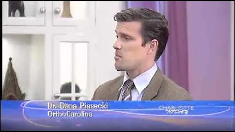 Dr. Dana Piasecki discussing the OrthoCarolina Car...