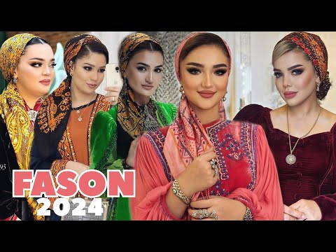 Owadan turkmen moda koynek fasonlar 2024 / Women dress / turkmen fasony 2024