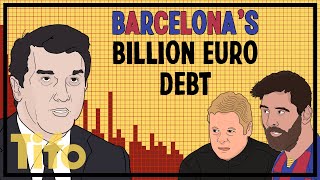 Barcelona's $1.3bn debt image