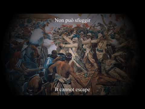 Adua   Italian Patriotic Song  English Subtitles